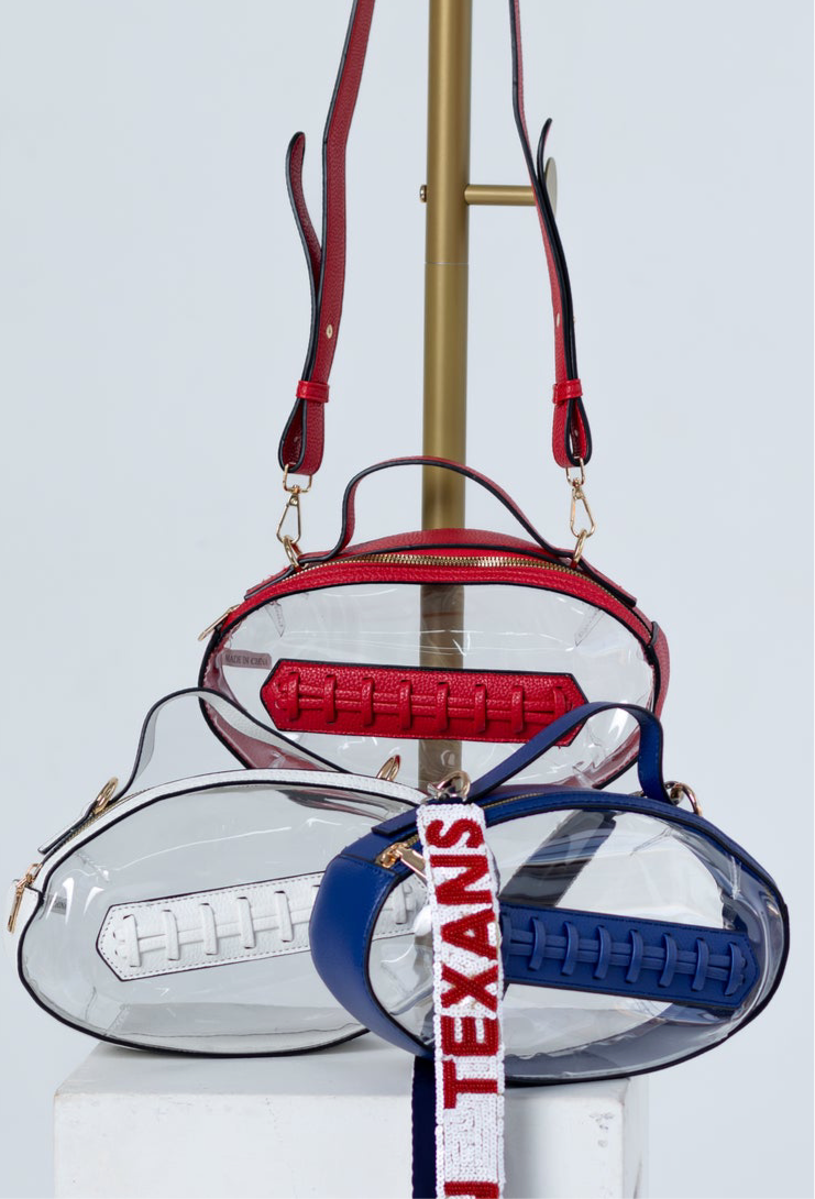 Football Clear Handbag