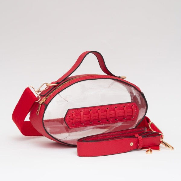 Football Clear Handbag