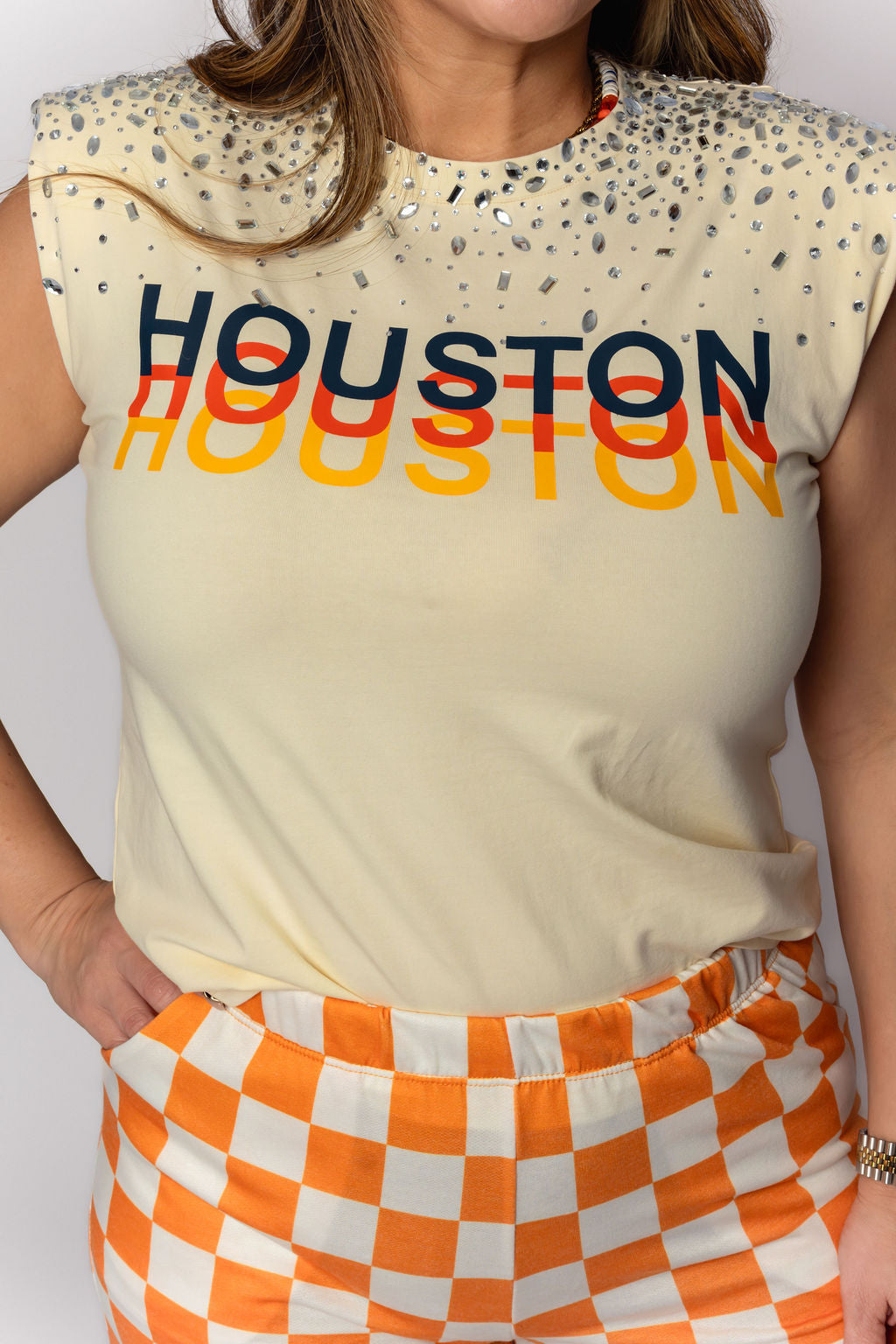 Houston Rhinestone Top