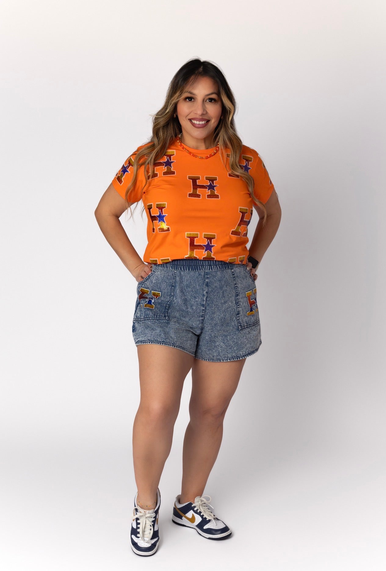 Houston H Retro Top