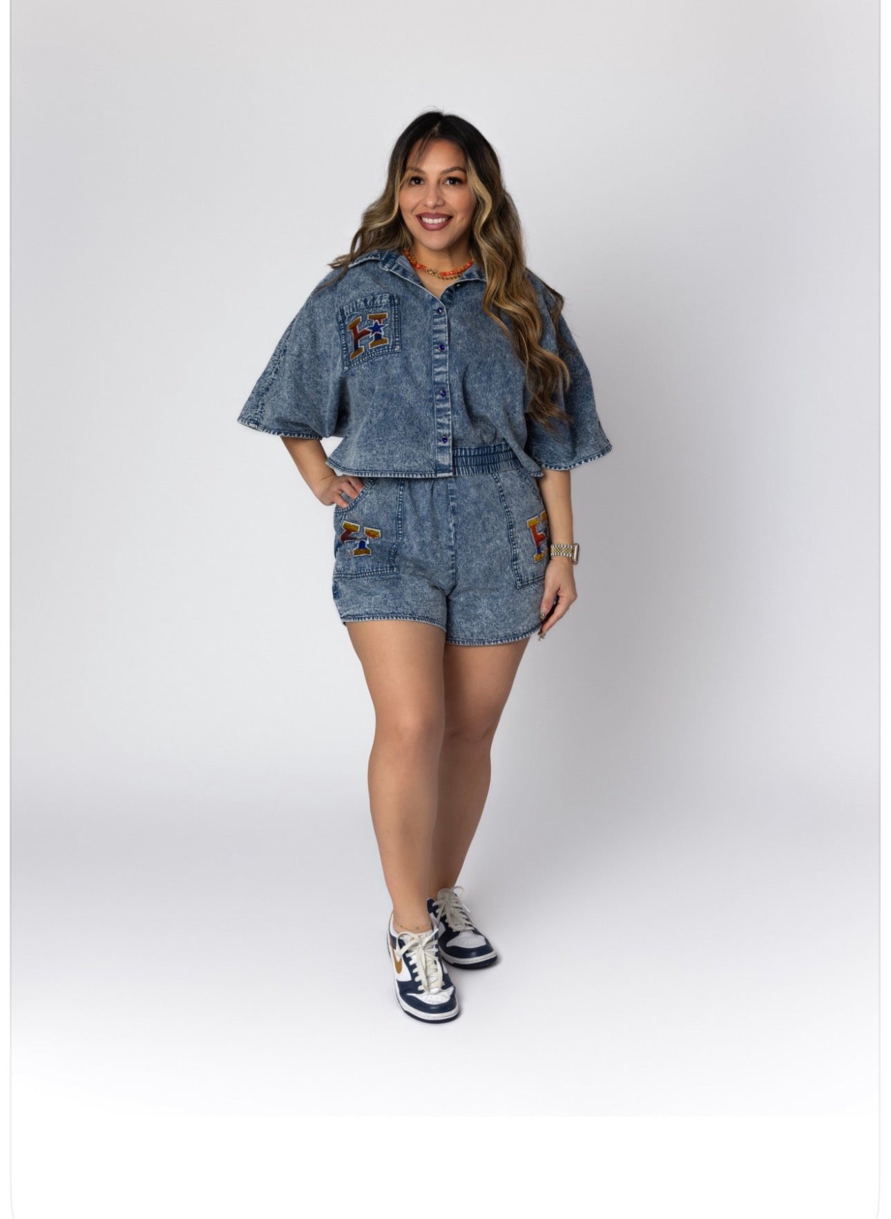 Denim Houston Top