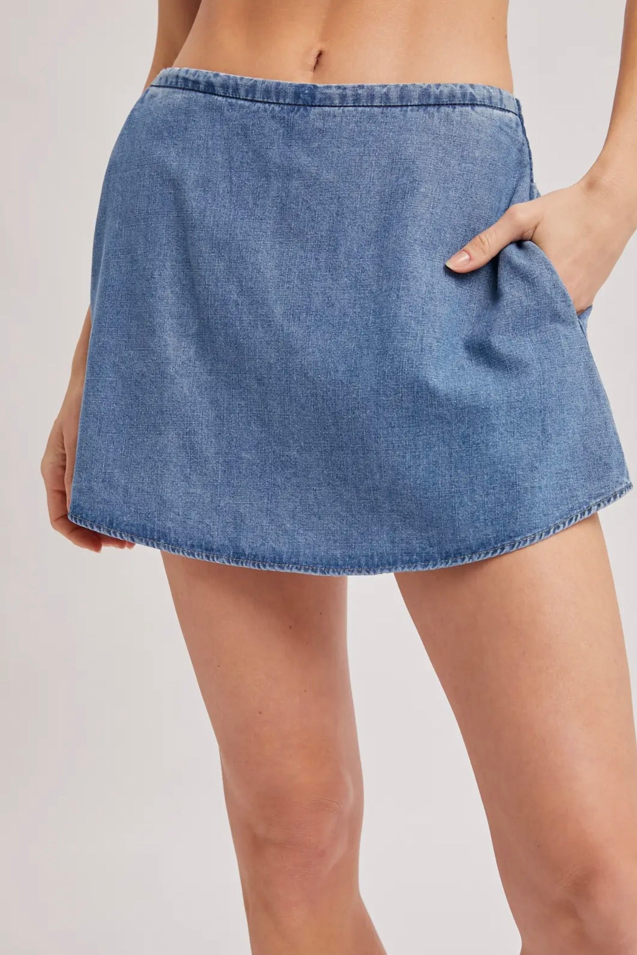 Denim Skort