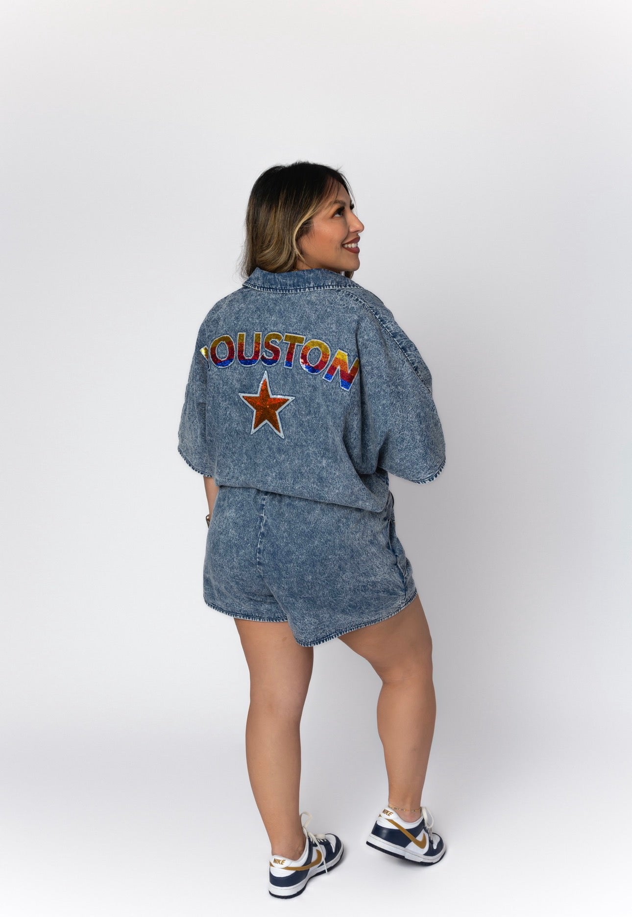 Denim Houston Top