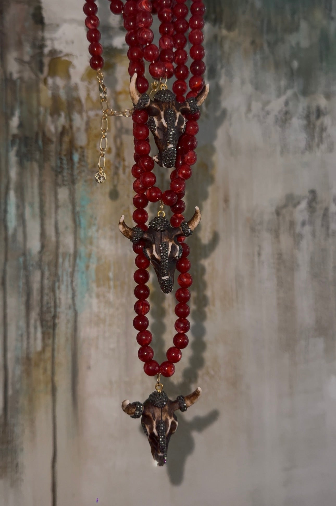 Rodeo Bull Necklace