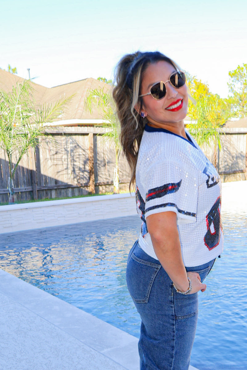 Texans The Horns Sequins